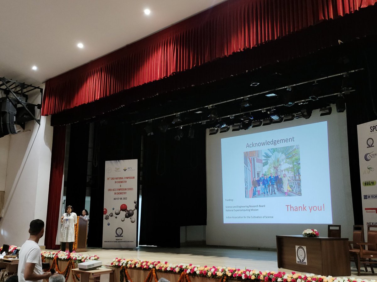 ramsastrys's tweet photo. Prof. Debashree Ghosh @GhoshDebashree1 from @iacskolkata has given an excellent talk @IiserMohali @ChemResSocIndia #CSRI_NSC
#ACSinIndia https://t.co/foNIP9dujz