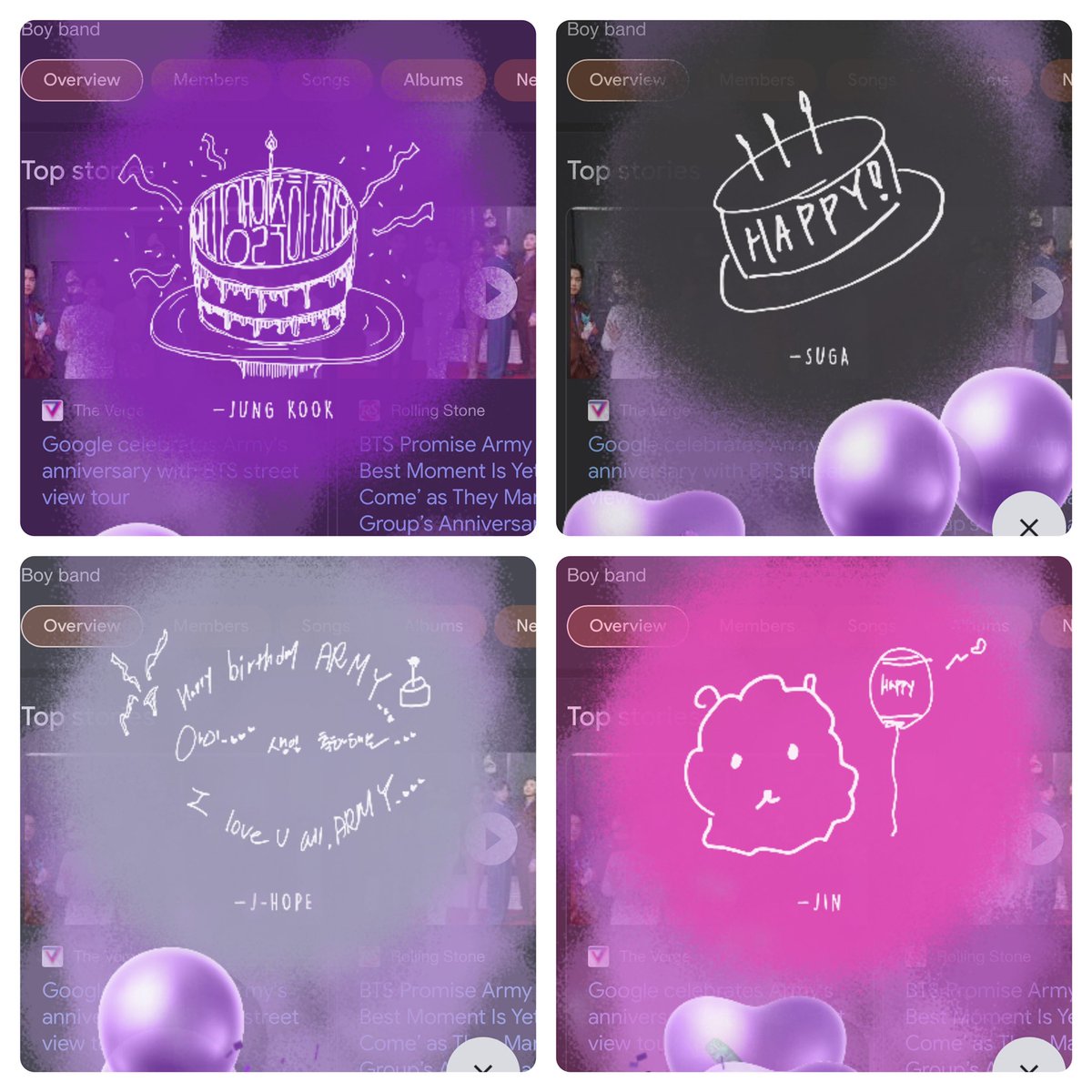 mikrbo's tweet photo. ARMY, we are so lucky 💜. They do so many special things for us.
#BTSARMYDAY https://t.co/XHFQWagpun
