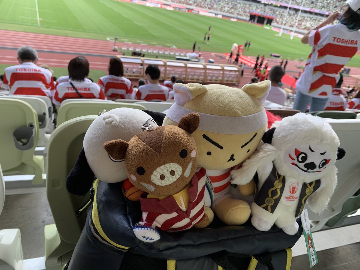 ragameetssundy's tweet photo. 国立入ってみたよー!
今日はメインだから、日焼けは大丈夫!
少し温かい風が吹いてるよ
#ラグビー日本代表🇯🇵
#フランス代表 🇫🇷
#国立競技場
#リポビタンDチャレンジカップ2022
#BraveBlossoms🇯🇵
#LeBlue🇫🇷
#JPNvFRA
#レンジー
#ラガースン
#ラガーにゃん
#ラガマルくん https://t.co/Yy8KTTptMB