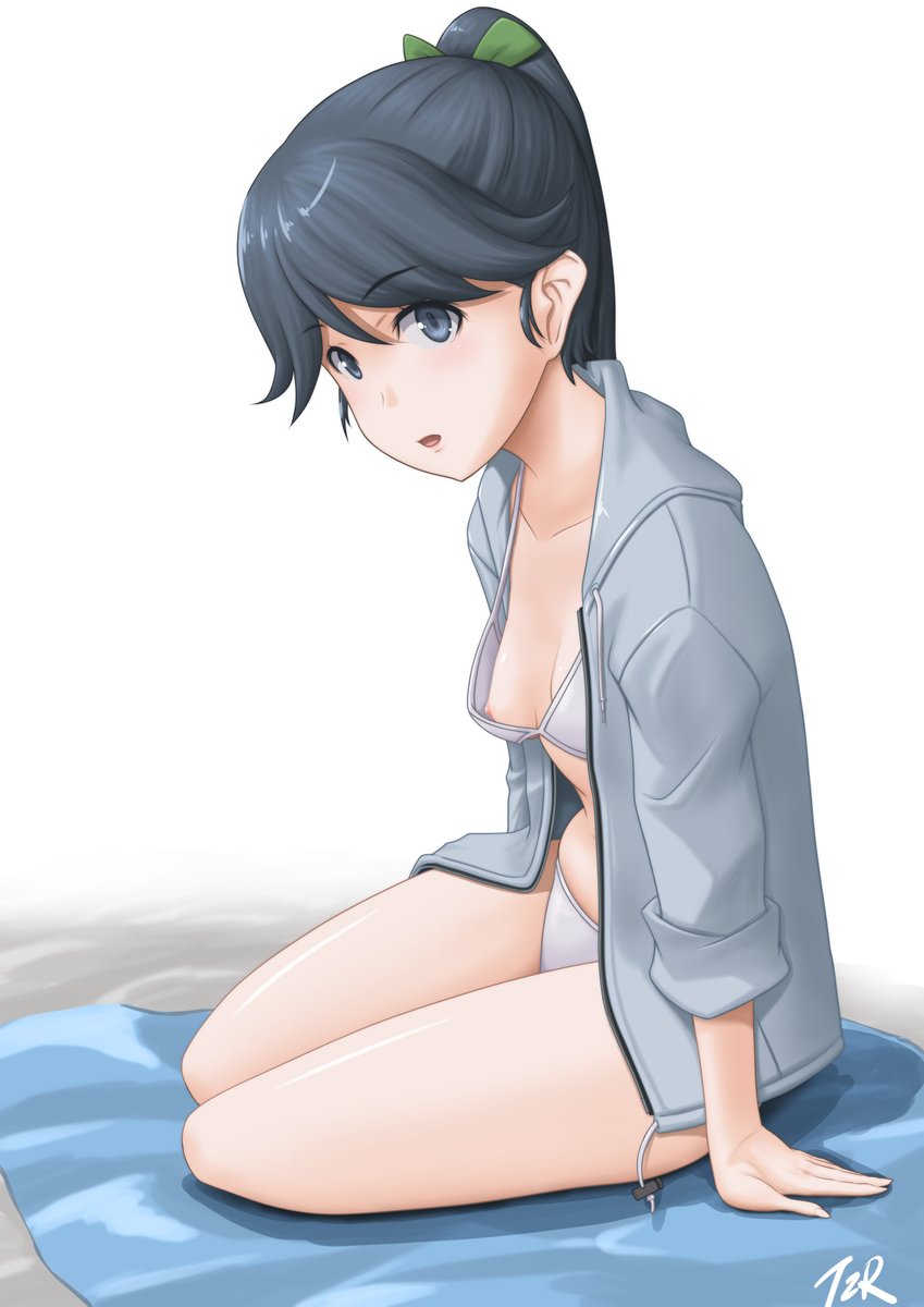 #暑いので水着絵で体温調節する
鳳翔さん2019、2020、2021 