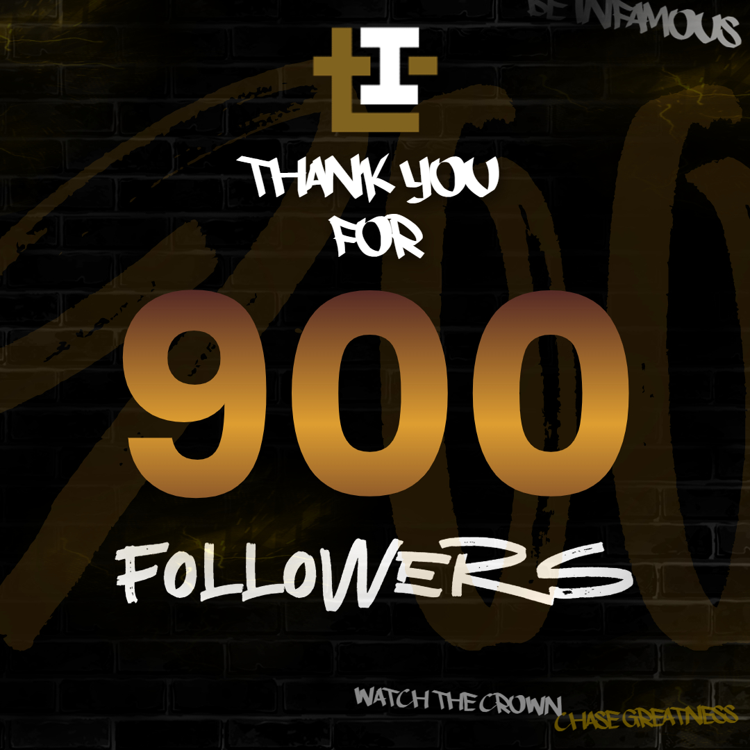 TInfamousT's tweet photo. 🥳// Thank you all for 900 Followers! 

We appreciate all the love we've been getting &amp; all the support you've all been showing us!🖤

Two announcements tomorrow!

Giveaway Announcement will also be tomorrow so make sure to stay connected! 👑\

#INF4L👑| Road to 1K https://t.co/7Jc0ho5Qm8