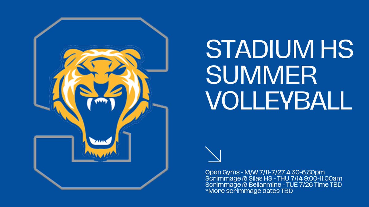 See you at open gyms next week Tigers.