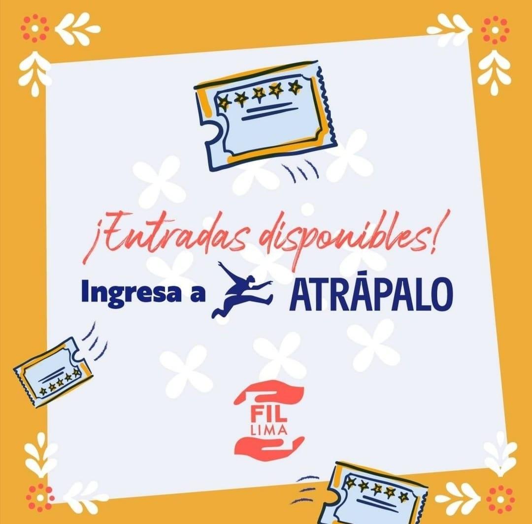 BooksandSoOn1's tweet photo. ¡Corran! Que ya están a la venta las entradas para la #FILLima2022 🎟️

#booksandsoon #lectores #book #readers #entradasFIL #feriainternacionaldellibro https://t.co/sfV11sLXKV