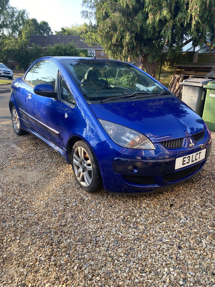 What a day to say goodbye to an open top car.  In 14 years you only required tlc and passed every mot.