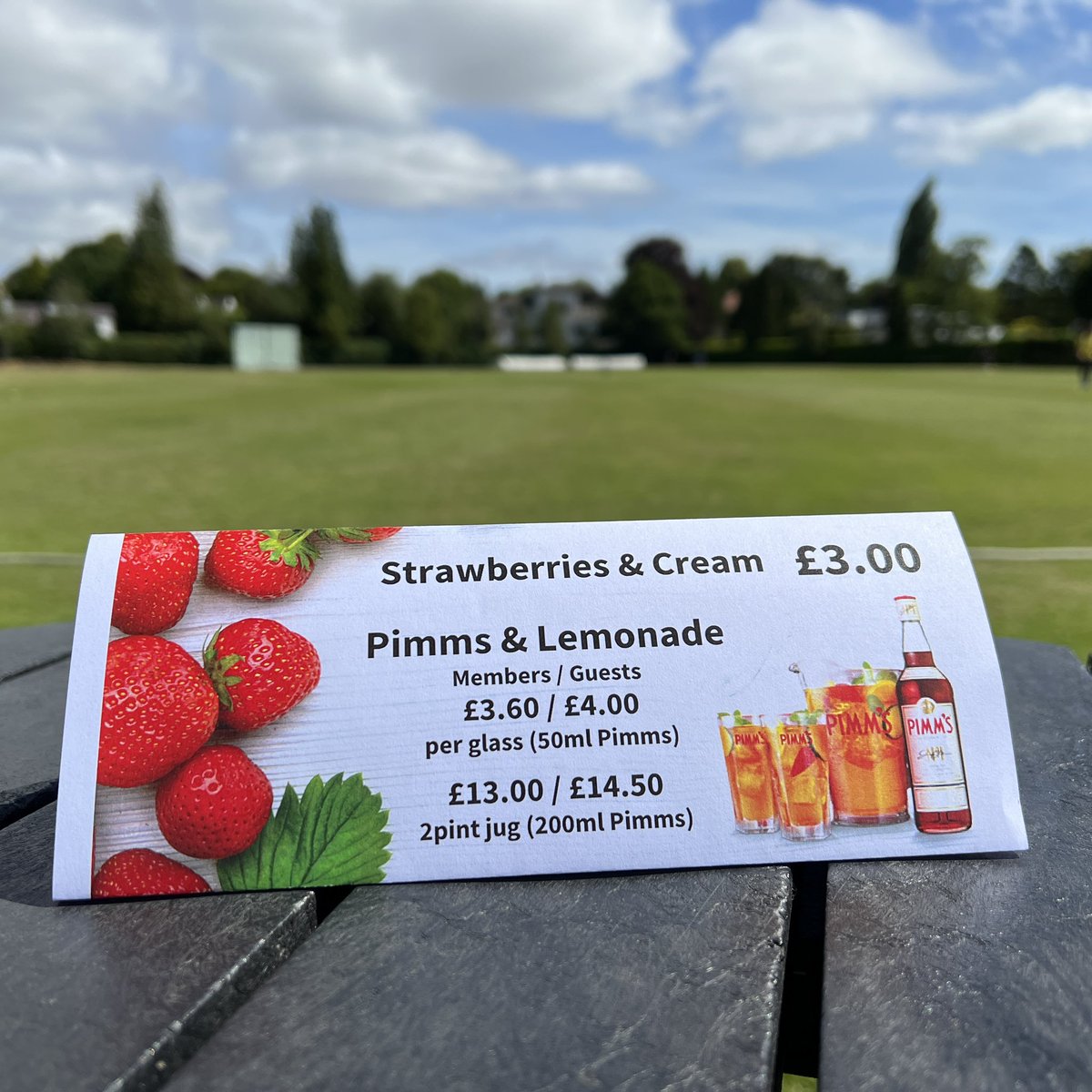 bowdonclub's tweet photo. Today at #BowdonClub we've 1st XI Cricket, Wimbledon Tennis Final on the big screen, Strawberries &amp; Cream from 1pm, plus Pimms &amp; Lemonade all day.

Bar is open from 11am, as the Cricket starts. Come down and join us.

@BowdonCricket @BowdonHC @BowdonSquash @BowdonCCJuniors https://t.co/wx9p2Yuqr5
