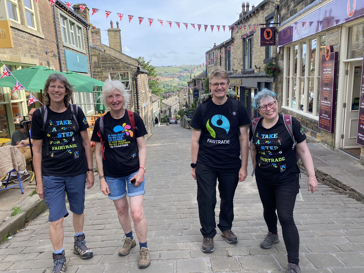 LocalGlobalGirl's tweet photo. Sunday, July 10th, Join a friendly group walking part of the Fair Trade Way in Bradford. (6miles, starting from St James, Thornton BD13 3AB at 9:45am) #chocolatehasaname 
#ramblers #Bradford #visitBradford #Thornton https://t.co/421sEg5WTg