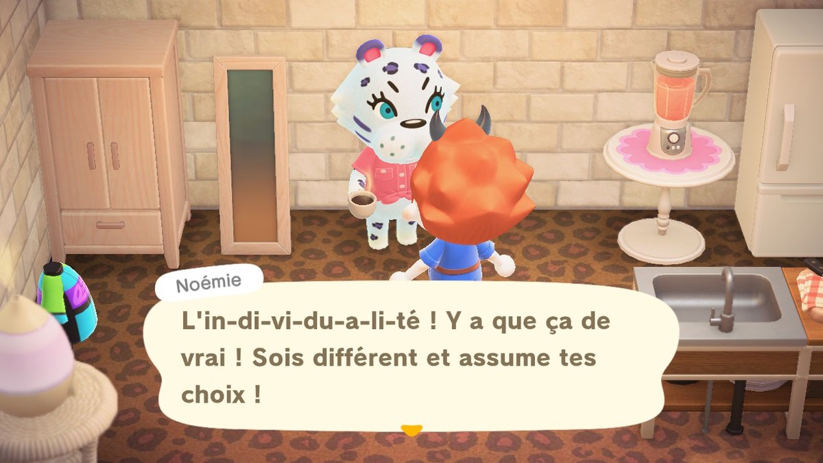 AnotherCastle85's tweet photo. La parole sage du jour ! Soyons fiers de nous, de nos singularités ! #AnimalCrossing #ACNH #NintendoSwitch #singularity #pride #beyouself #goodvibes #anothercastle https://t.co/LV8TnPWnCM