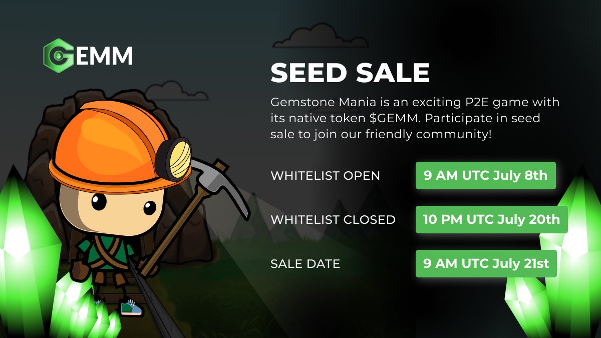 Gemstone Mania tweet media