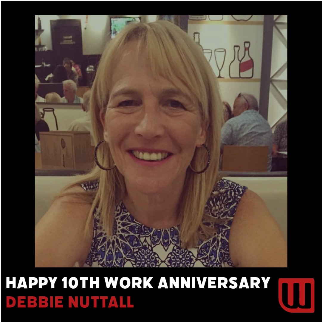 Happy 10th Work Anniversary Debbie! Thanks for everything you do around here. This place wouldn’t be the same without you!