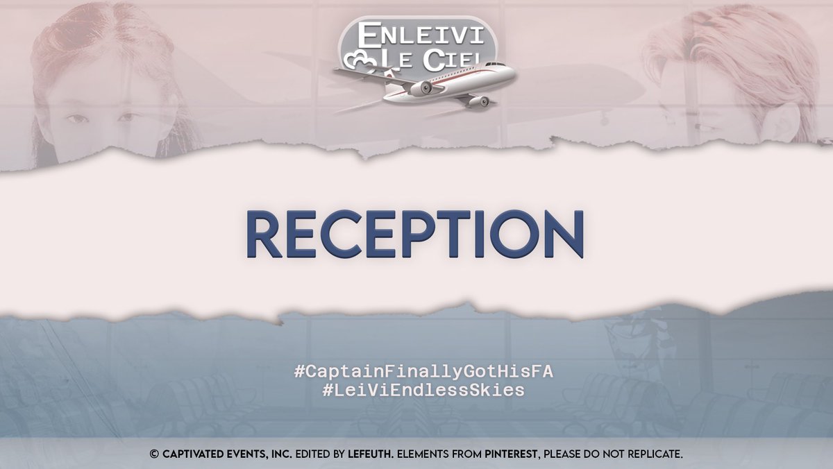 O7O9O22's tweet photo. ͏͏
͏͏͏
͏͏͏ — ✈︎ ENLEIVI LE CIEL ✦ ☁︎
RECEPTION ⋆⁺₊⋆
#CaptainFinallyGotHisFA
#LeiViEndlessSkies
#CaptivatedEvents
#TRULYCaptivating
͏͏
͏͏ https://t.co/av9Qklenir