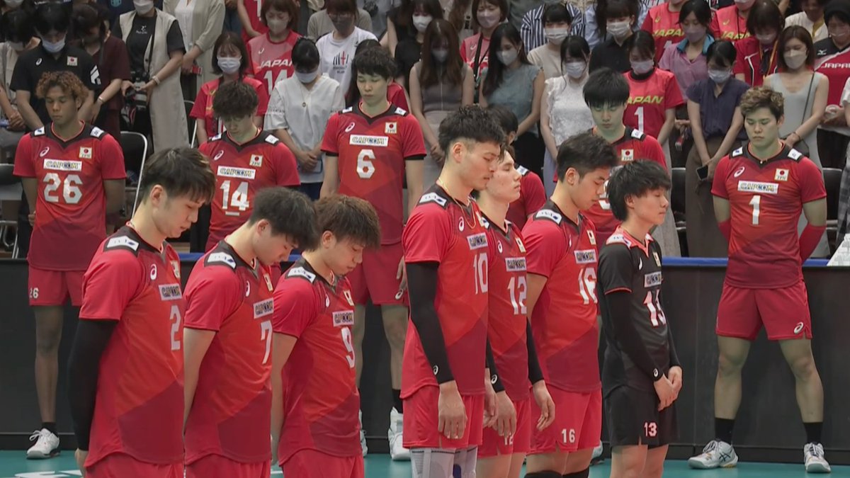 matchaishi's tweet photo. A moment of silence for the late PM Abe. https://t.co/Dgr7A3MztW