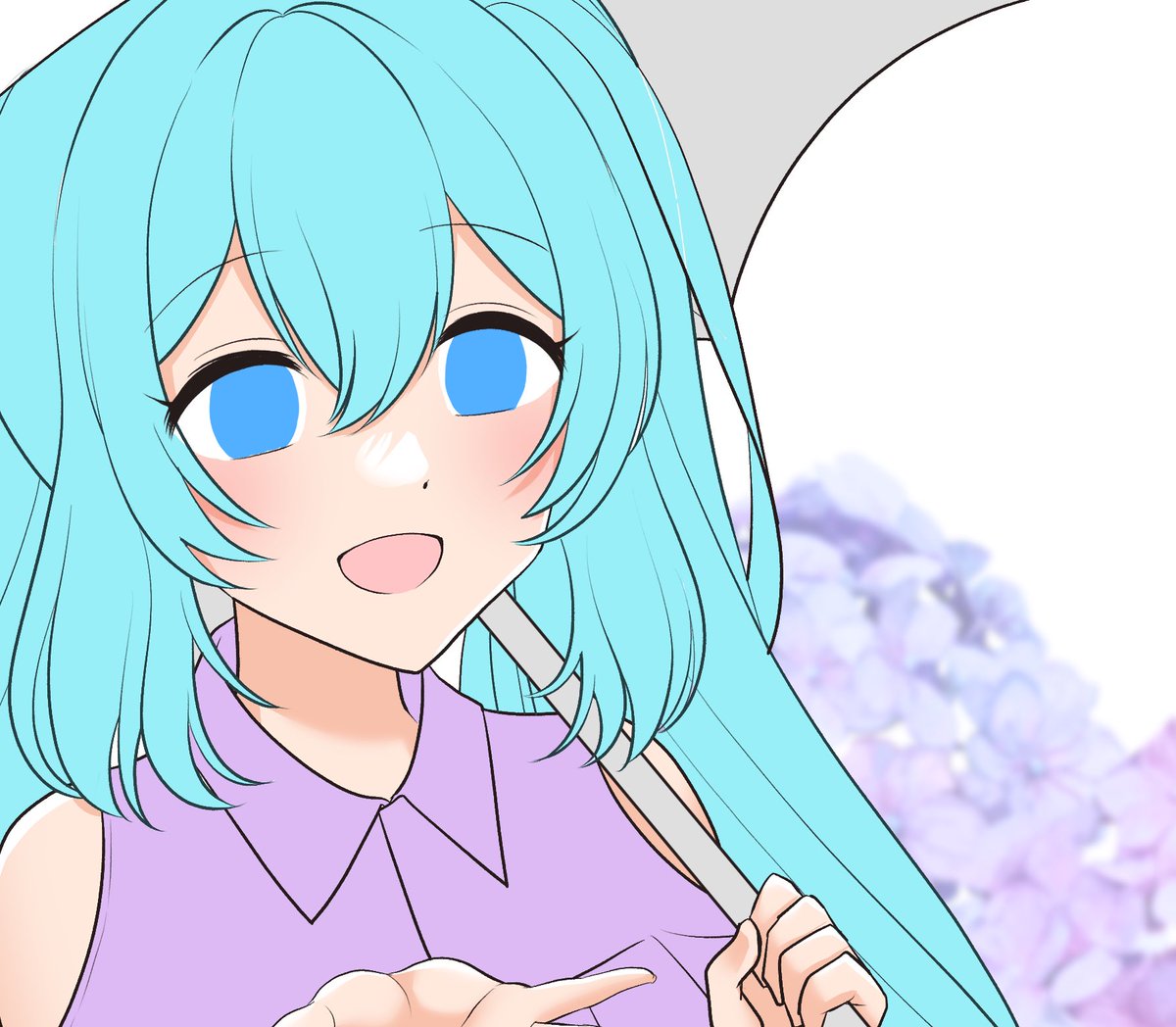 初音ミク 「最後の原稿頑張ってるので終わったら褒めて欲しい( ³ω³).。o 」|たて子のイラスト