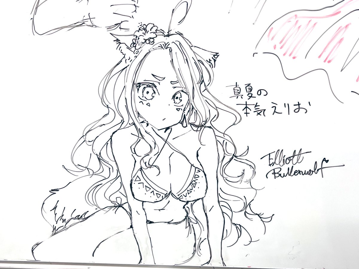 イベントで描きました🐺

サイズ??がおかしい?でかすぎ??と言われて困惑してる、、、🤔 