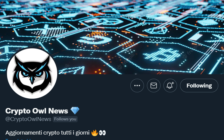 📌 Per restare sempre sul pezzo con le news del settore #crypto...

Seguite ➡️ <a href="/CryptoOwlNews/">Crypto Owl</a>