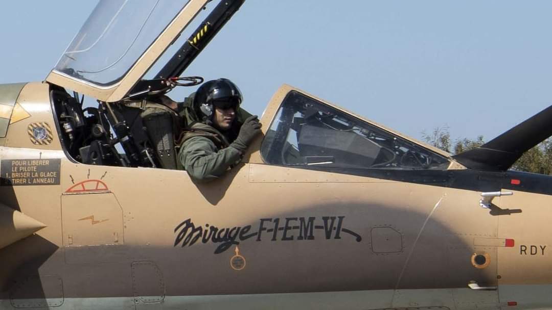 KOMARMIES's tweet photo. #Moroccan #AirForce 🇲🇦 MF-2000 #ASTRAC 

#Morocco #Maroc #Dassault #MirageF1 https://t.co/6lDclzUQvL
