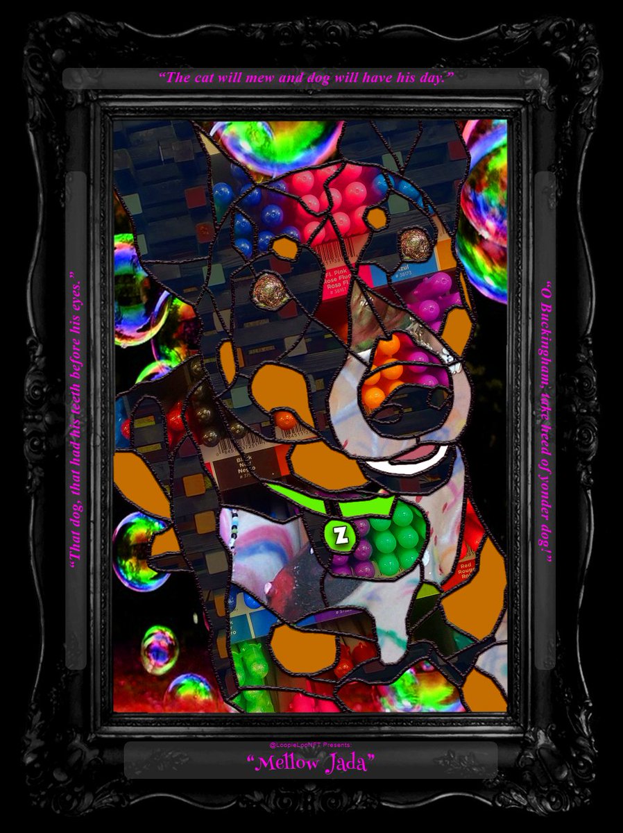 Less than 100 to go before the <a href="/LoopieLooNFT/">LoopieLooNFT -- SOLD OUT</a> #FreeMint hits 50% minted out! Art+code by Jim Dee of the web3 agency GenerativeNFTs.io. #NFTGiveaways #NFTs #NFT #dogs #art #eth #freemints