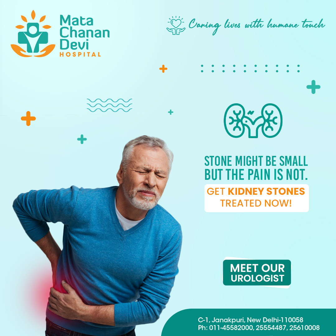 Stone might be small but the pain is not.
Get kidney stones treated now!

#Matachanandevihospital #Healthcare #Besthospital
#Patientcare #Care #24x7emergency #MCDH
#Besthospitaldelhi #Healthyfit #Kidneyhealth