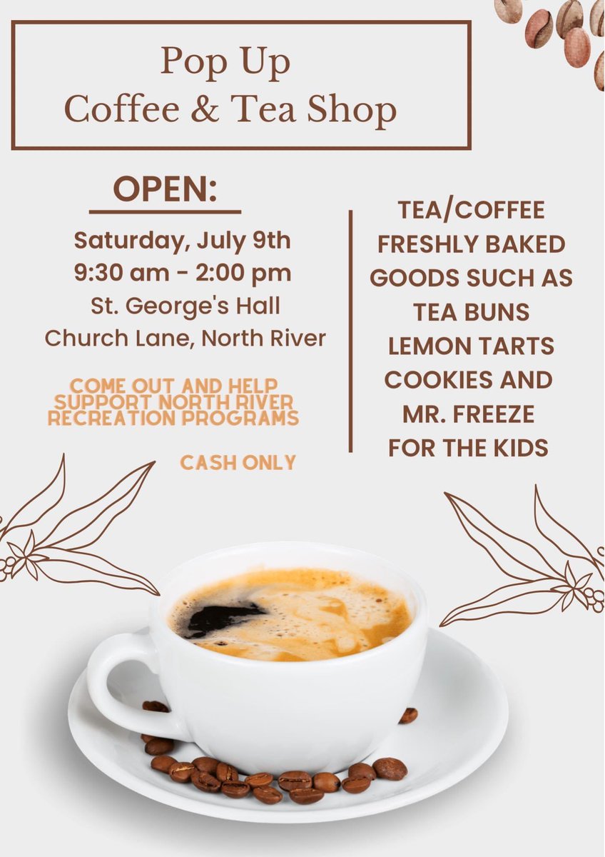 NorthRiverRec's tweet photo. Come out this beautiful morning to support NRR programs!! #recreation https://t.co/tSxifqUA3p