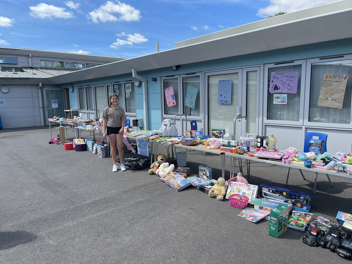 MrsRMarsh's tweet photo. CWA Summer Fair today. Come at visit us 12-4. The Tombola is a true extravaganza xx @CastleWood_ https://t.co/GINEunjSjw