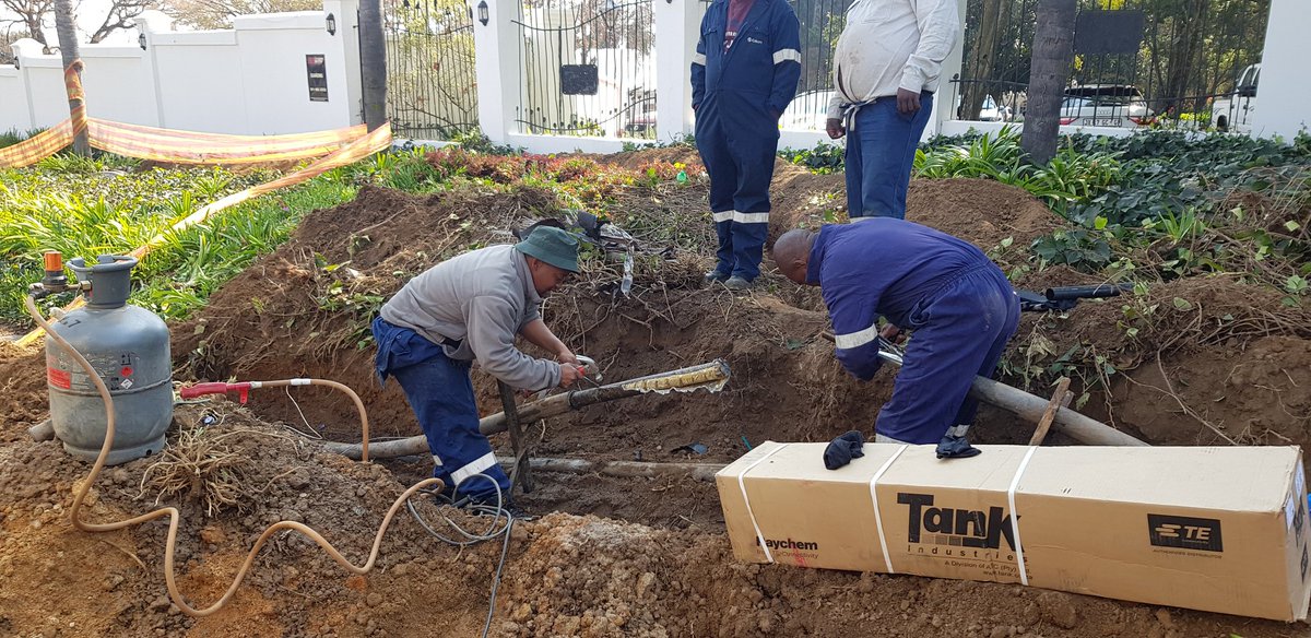I am onsite at the repair which will take a couple of hours. The cable was knicked by fibre installers just off Mulbarton Road in Beverley. Load shedding will impact the restore from 14h00 if not completed by then. I have asked for leniency regarding the load shedding to restore