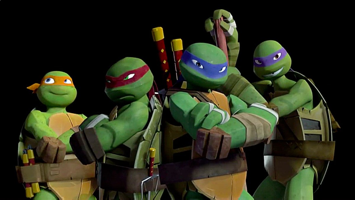 I also like 2012's designs sm. The turtles aren't super unique from one  another but that's okay! The small details like their head shape and  heights make them distinguishable, image size:1200x678