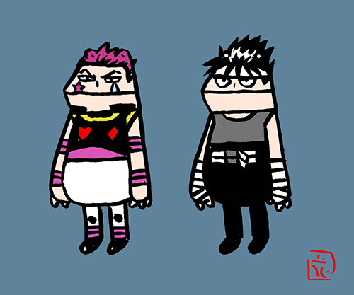 ハンターハンターのtwitterイラスト作品