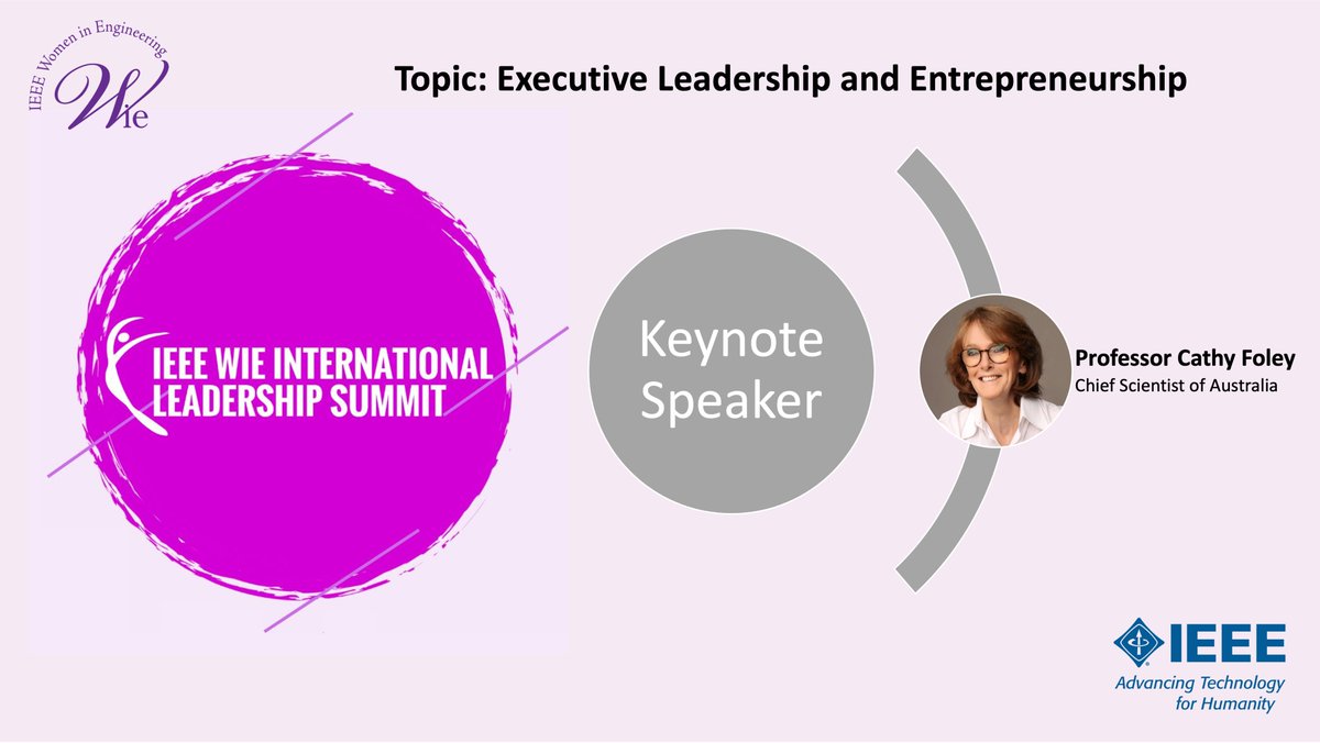IEEE Women in Engineering Victorian Section (@ieeevicwie) on Twitter photo #ILSMelbourne has a line up of amazing speakers who are leaders in Engineering & STEM including our prestigious keynote speaker, <a href="/ScienceChiefAu/">Australia's Chief Scientist</a>!
More info👉lnkd.in/gHnvn4pF
#IEEE #WIE #IEEEWIE #leadership #engineering #network #womeninengineering #learning #technology #ILSMelbourne has a line up of amazing speakers who are leaders in Engineering & STEM including our prestigious keynote speaker, <a href="/ScienceChiefAu/">Australia's Chief Scientist</a>!
More info👉lnkd.in/gHnvn4pF
#IEEE #WIE #IEEEWIE #leadership #engineering #network #womeninengineering #learning #technology