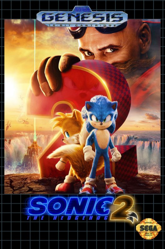 RT @Marionete2004: Sonic The Hedgehog 2 Movie Sega Genesis Box Art https://t.co/EJqgOkocR8