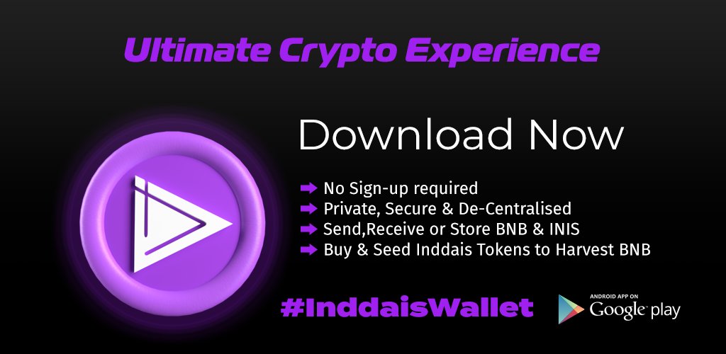 inddais's tweet photo. https://t.co/mPmh0aCWII
#inddais #bnb #inddaiswallet #cryptocurrecy https://t.co/M7DMFrDuha
