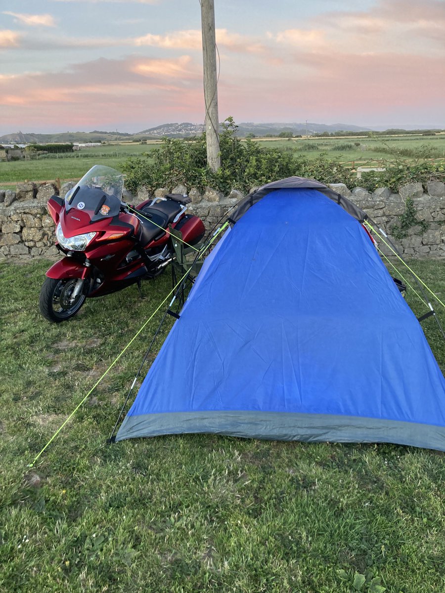 What a fantastic first day on my road trip round the west country on my motorcycle brilliance really looking forward to today riding along the north coast of Somerset and Devon to Ilfracombe 🏍☀️☀️☀️😎