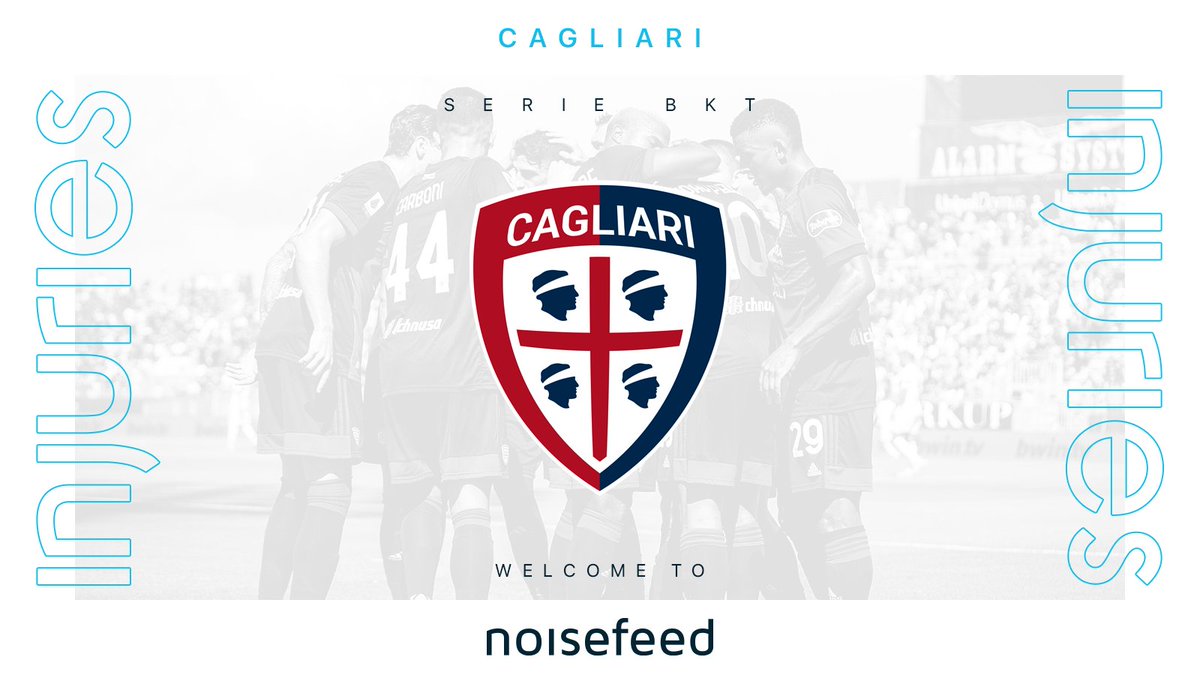 It is with great pleasure that we would like to announce our latest Injuries customer.

Directly from lovely Sardinia, welcome <a href="/CagliariCalcio/">Cagliari Calcio</a>! 🔴🔵

#Cagliaricalcio #forzaCasteddu #Noisefeed #Injuries #BigData #football #soccer #calcio #innovation #digital #startup