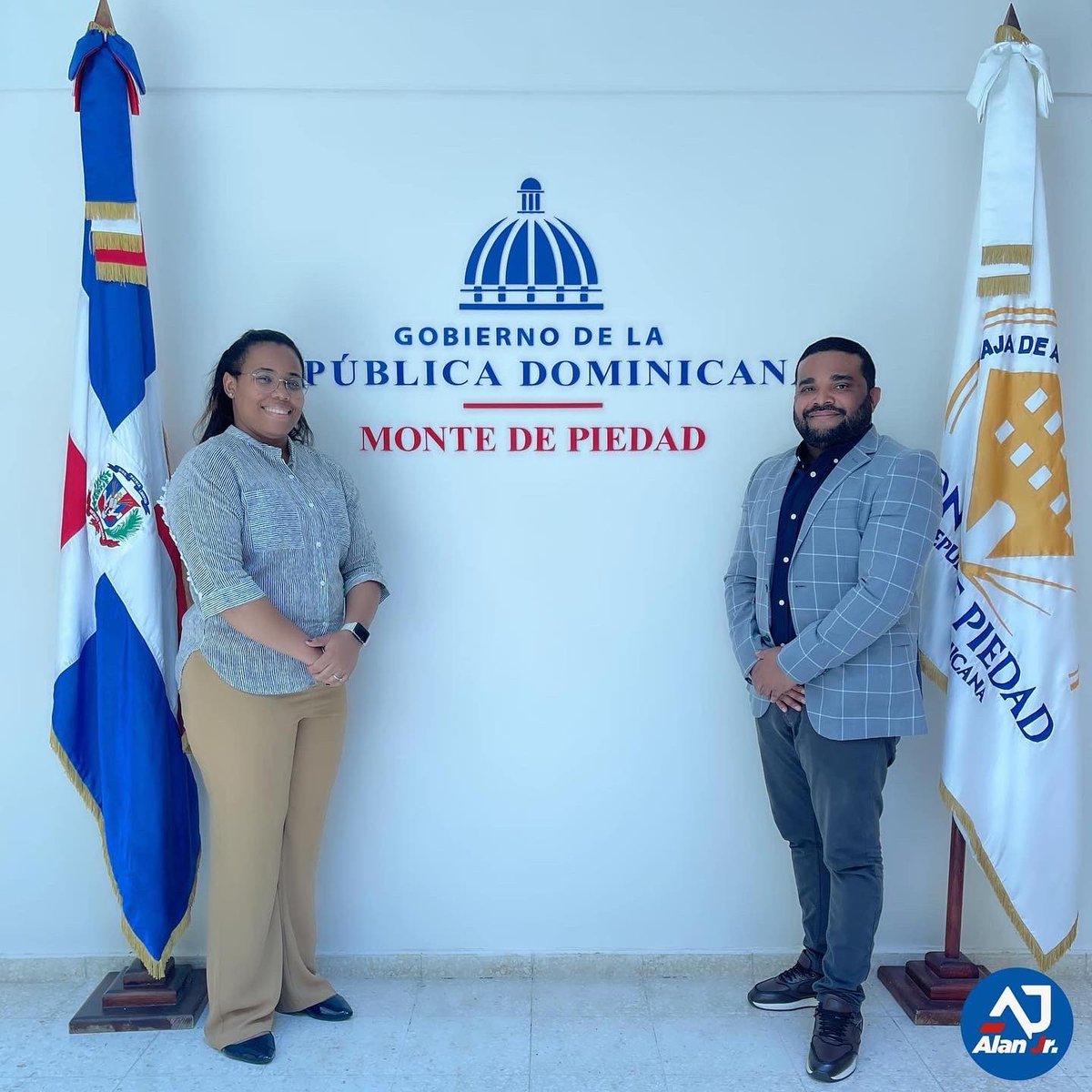 SabrinaGiaraB's tweet image. Siempre será un honor recibirle hermano  @alanjrreyes  @montedepiedadrd  es su casa