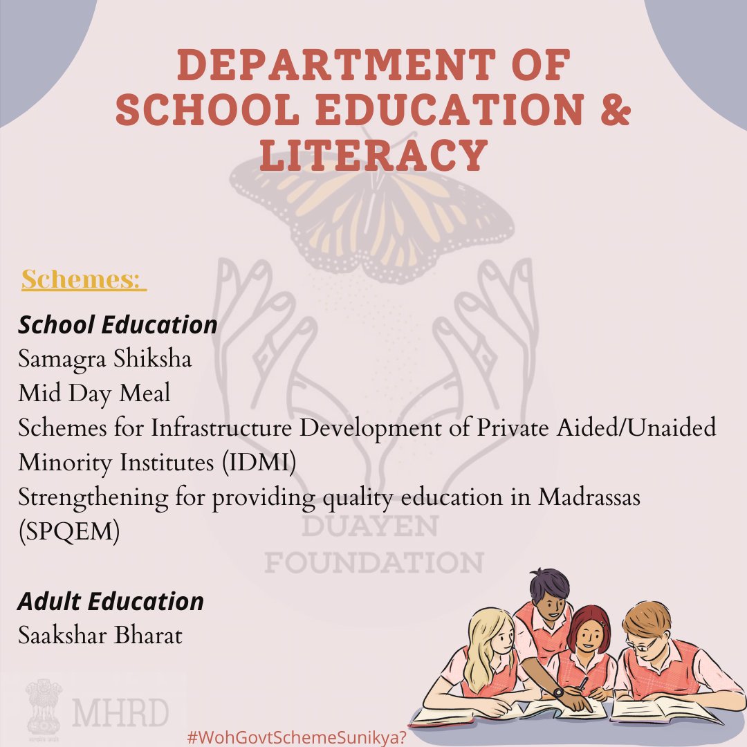 Taniya20020215's tweet photo. The Union Budget, 2018-19, has proposed to treat school education holistically without segmentation from pre-nursery to Class 12. 
#GovtSchemekiSuno https://t.co/qvrPFmytAr