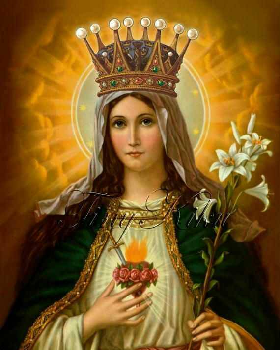 ZoeKing_1958's tweet photo. Blessed Virgin Mary, Queen of Heaven,
   I consecrate myself to Thy Most Immaculate Heart. https://t.co/IL5NAUs12l