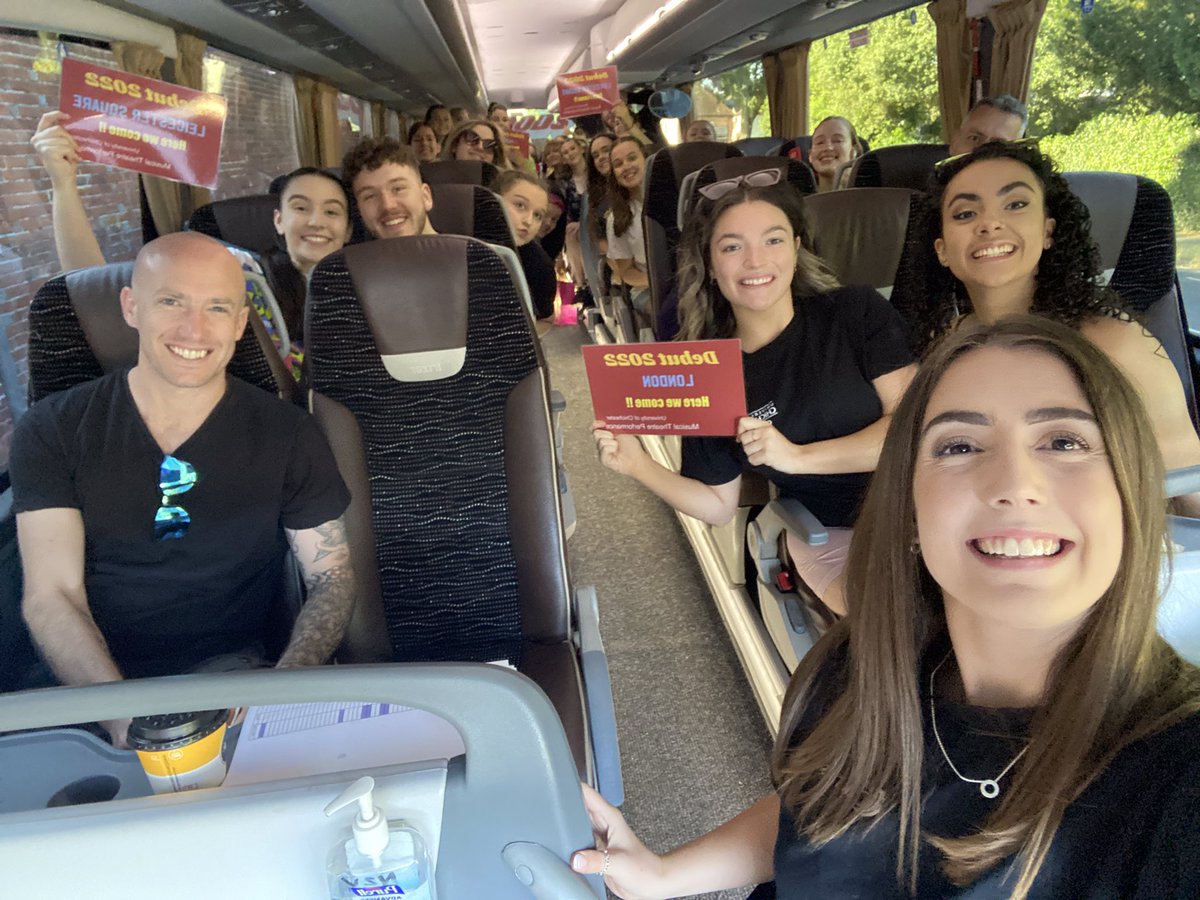 We’re off! <a href="/lsqtheatre/">Leicester Square Theatre</a> here we come!! #Debut2022