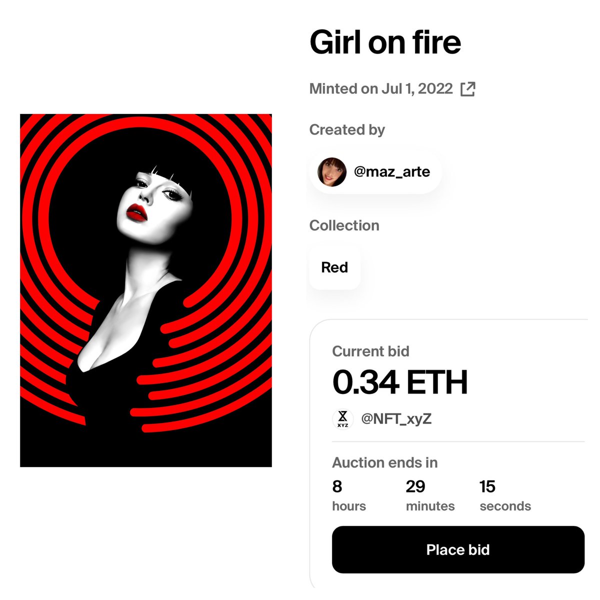 Maz_arte's tweet image. ❤️🖤 Gm gm 🖤❤️
🚨Auction is LIVE
foundation.app/@maz_arte/maz1…

#NFTCommunity #nftcollector