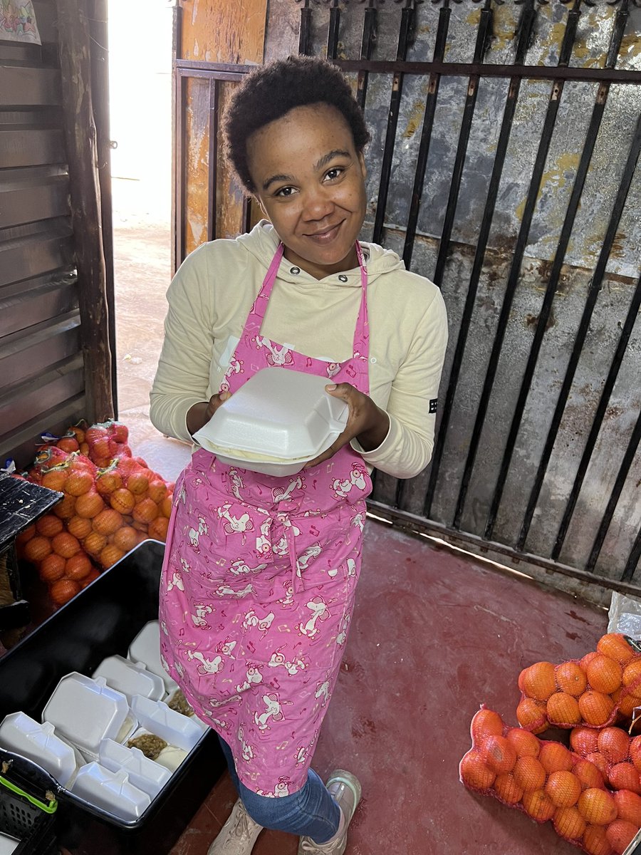 My mom &amp; I woke up at 5am to go serve those in need. We have a community kitchen that caters for the underprivileged, orphans, children &amp; the homeless. We do not have much but we believe in the saying “A hand that gives is a hand that receives” we are on our way to the streets 👏🏽