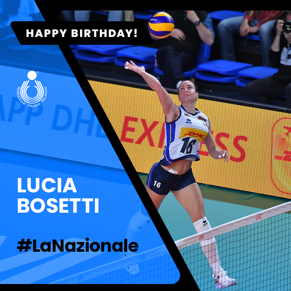 #CompleanniAzzurri 🎂🇮🇹
 🎁 Tanti auguri di buon compleanno <a href="/LuciaBosetti16/">Lucia Bosetti</a> 🙌🥳🎉

 #LaNazionale #9luglio #HappyBday