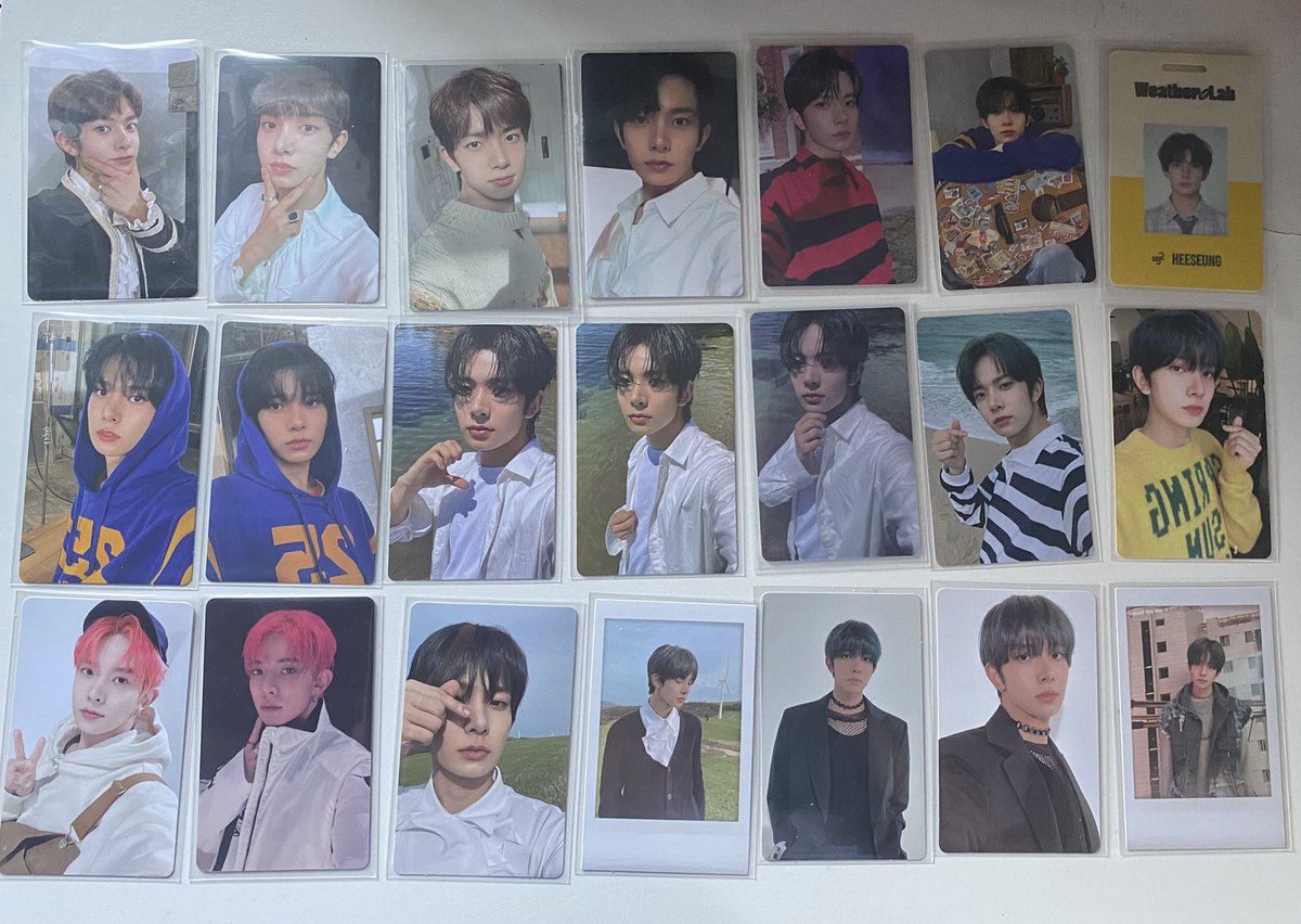 enhalhs's tweet photo. quitting sale IC

Hii just want to check if there are people who is interested in buying all my heeseung pcs :((.

I plan to stop collecting photocards na especially school is about to start soon but it doesn’t mean my love for hee will fade :( https://t.co/RoEHLbme4A