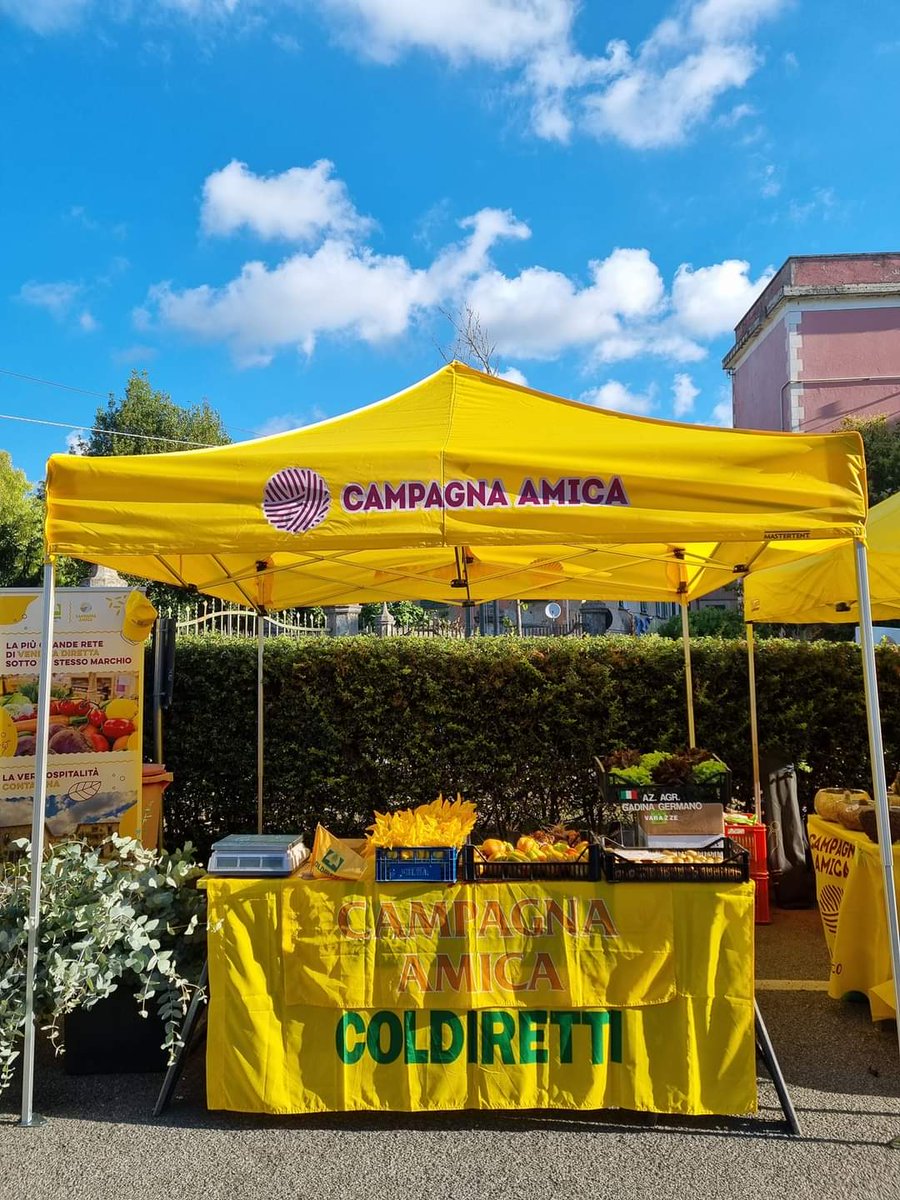 CCIAARIVLIG's tweet photo. Inaugura stamattina il nuovo mercato Coldiretti Coldiretti Liguria ad Albissola Marina, davanti all'ingresso di villa Faraggiana.
Ogni sabato
#prodottilocali
#km0
Foto di @germanogadina https://t.co/5gJB3Ak5F3