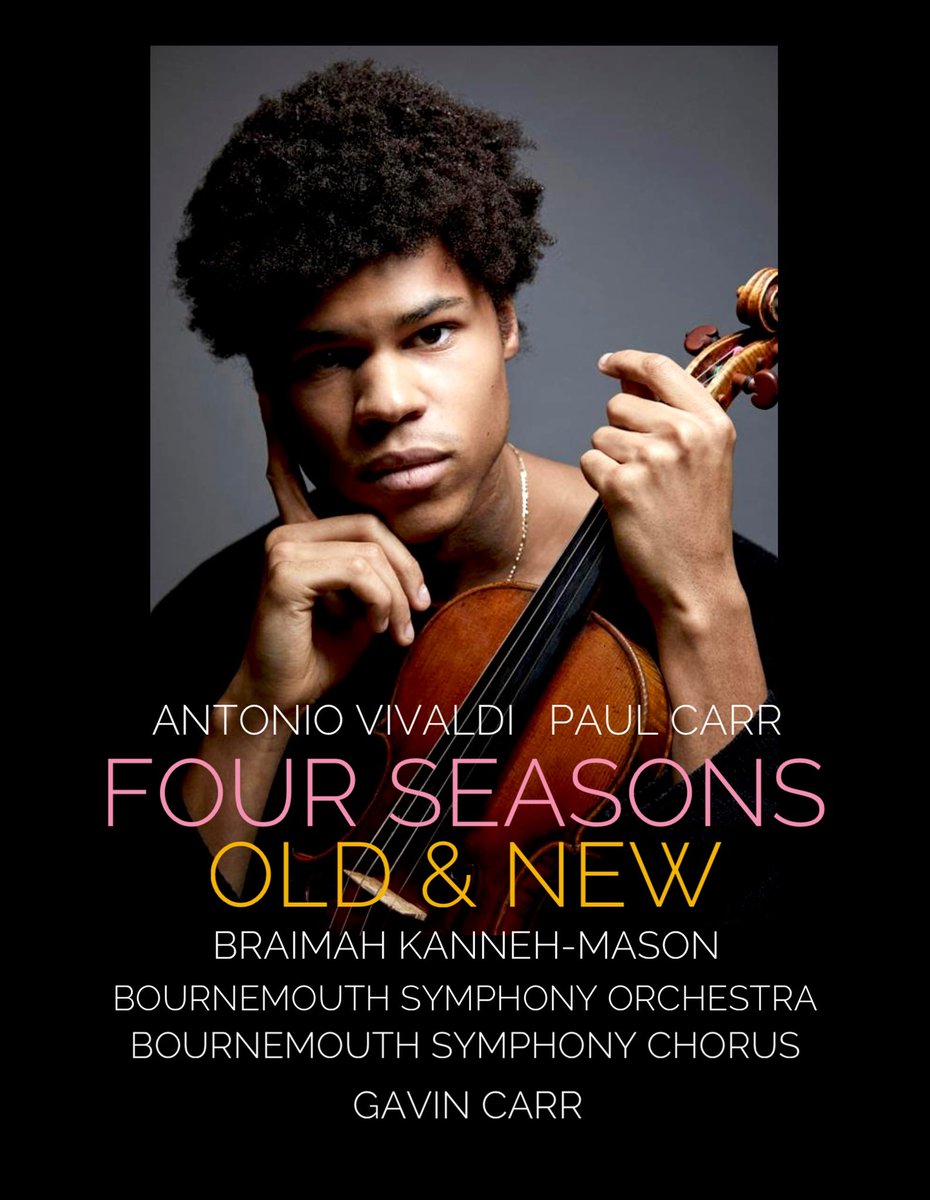 Next Saturday, 16th July, 7.30pm <a href="/LighthousePoole/">Lighthouse Poole</a>: the Four Seasons as you know them, and as you don’t! <a href="/0_braimah/">Braimah kanneh-mason</a> <a href="/thekannehmasons/">The Kanneh-Masons</a> <a href="/BSOrchestra/">Bournemouth Symphony Orchestra</a> <a href="/BS_Chorus/">Bournemouth Symphony Chorus</a>
