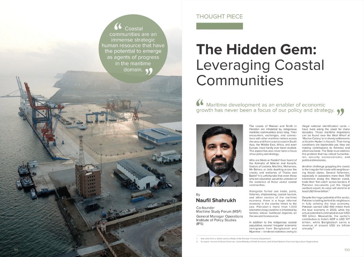 ammaradurrani's tweet image. In the latest #UNDPinPakistan #DAP on Inclusive Growth, co-founder Maritime Study Forum (@study_maritime) @NauRukh talks about the importance of situating #MaritimeDevelopment as a key policy focus in Pakistan, to enable economic growth: bit.ly/3HDVyBk