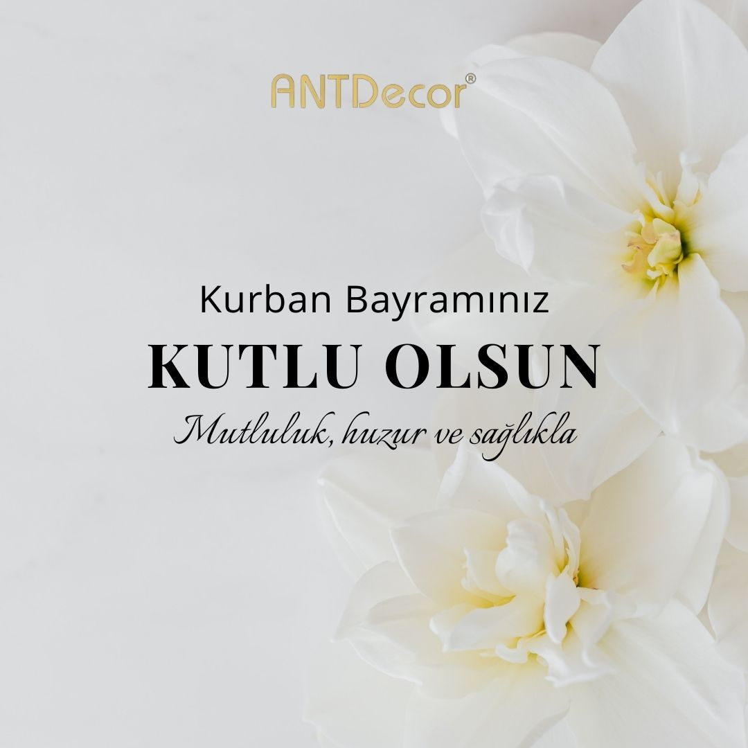 antdecors's tweet photo. Mutlu, sağlıklı  huzurlu bir bayram yaşamanız dileğiyle. Kurban Bayramınız Kutlu Olsun. #bayramınızkutluolsun #KurbanBayramı https://t.co/XPJS3aYQmv