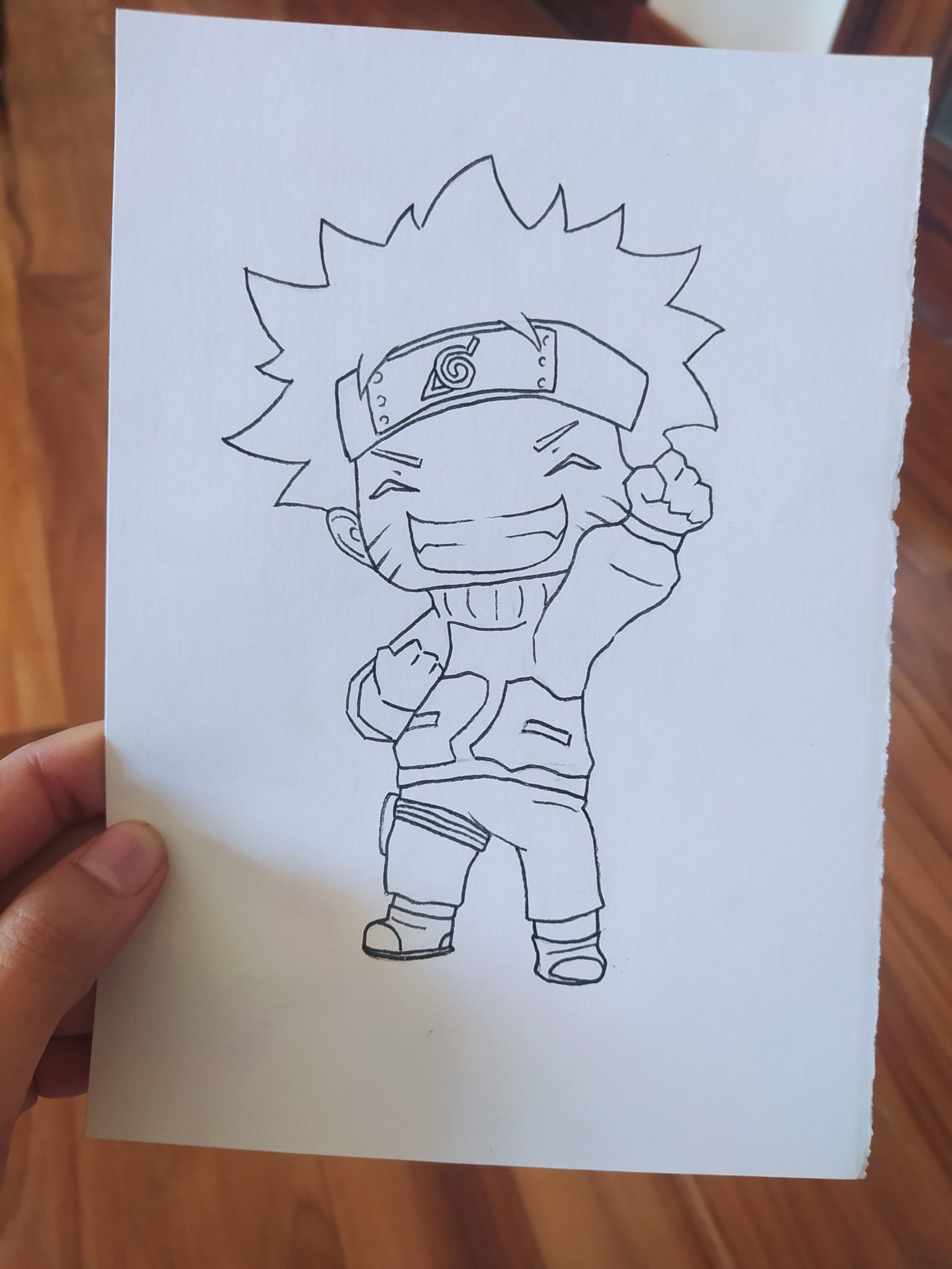 How to Draw Chibi Naruto