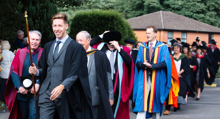 alton_bell's tweet photo. Off to LST's graduation service today, my first as a new trustee. Then on to Birmingham for the ordination of @rychypee Richard pryce. Eventful day.!! https://t.co/O7ic49Czi4