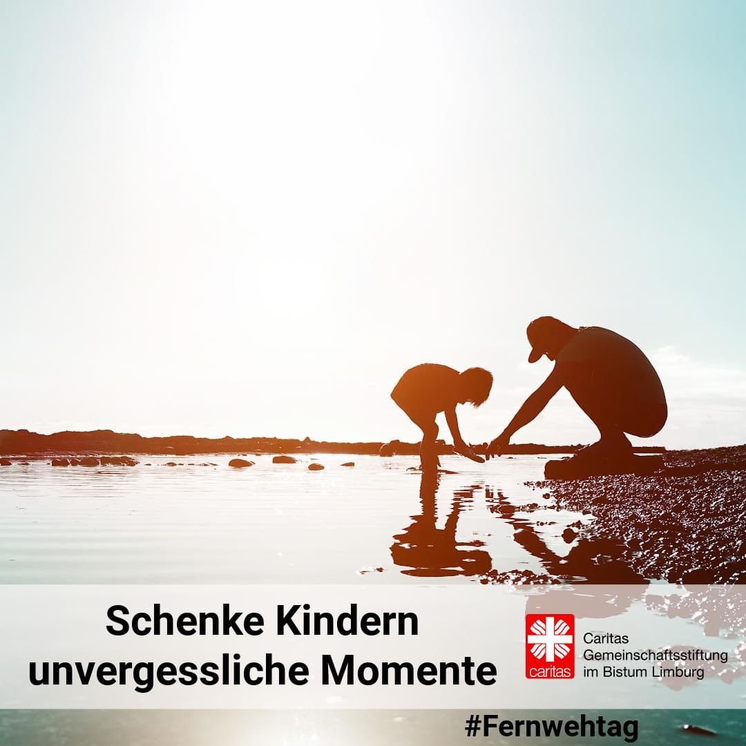 Caritasstiftung's tweet photo. 🌞 SCHENKE KINDERN UNVERGESSLICHE MOMENTE ⛺ Am #Fernwehtag bitten wir um Spenden für die #Freizeitangebote unserer Verbände. https://t.co/LByN7AH7ZN https://t.co/wHjTEPekPN