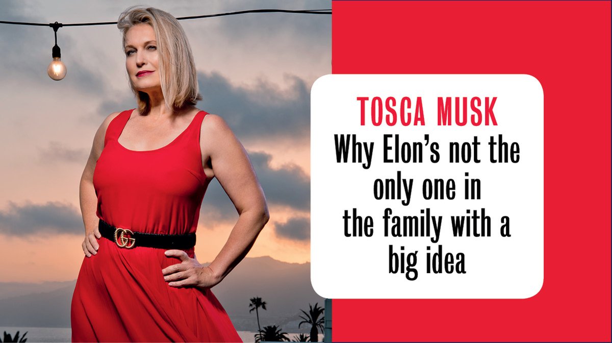 In today's magazine: she’s the sister of the world’s richest man, the billionaire CEO of Tesla and SpaceX. But @ToscaMusk is an entrepreneur in her own right. She tells Helena de Bertodano how they overcame their difficult childhood thetimes.co.uk/article/tosca-… #musk