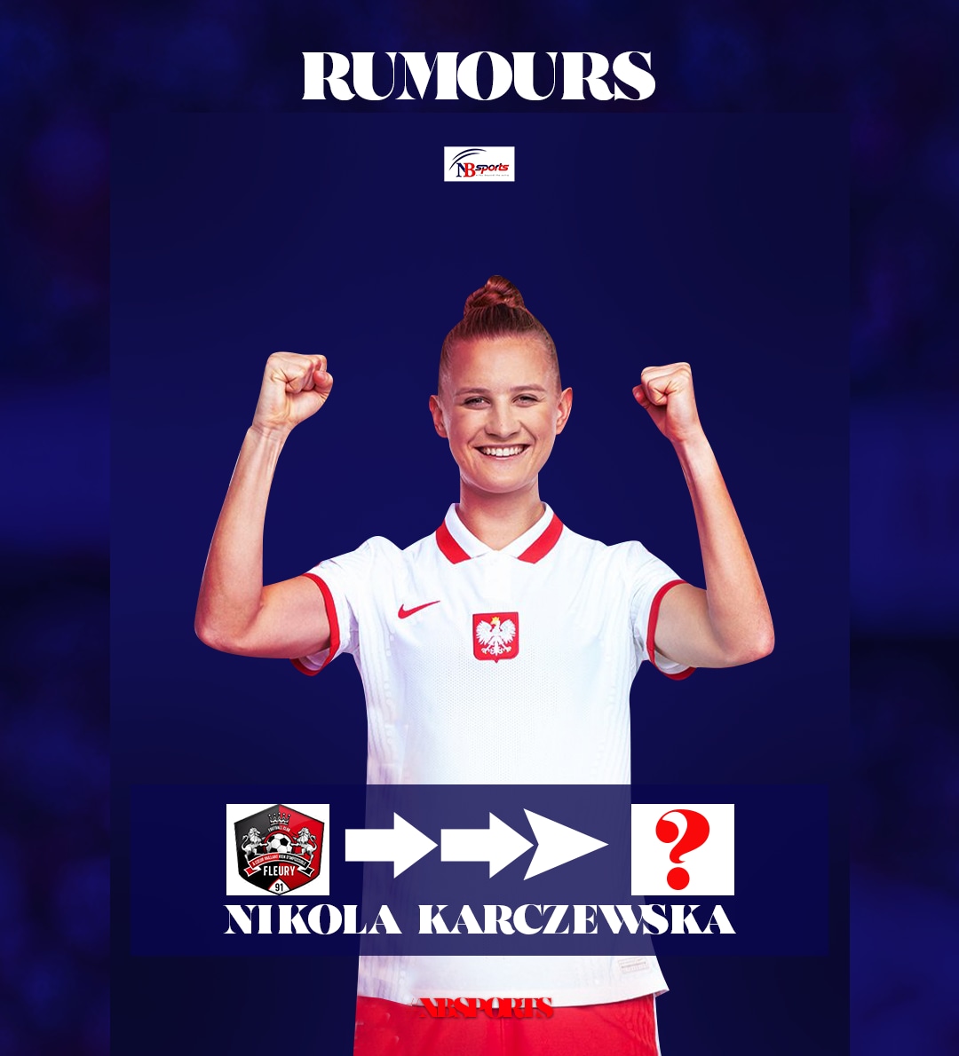 #WTransfer

Poland international Nikola Karczewska, who helped FC Fleury reach 4th place in the French league by scoring 10 goals, is reportedly on her way to England

According to reports, her destination is likely a club in London. Who needs the 22-year-old?

#nbsports