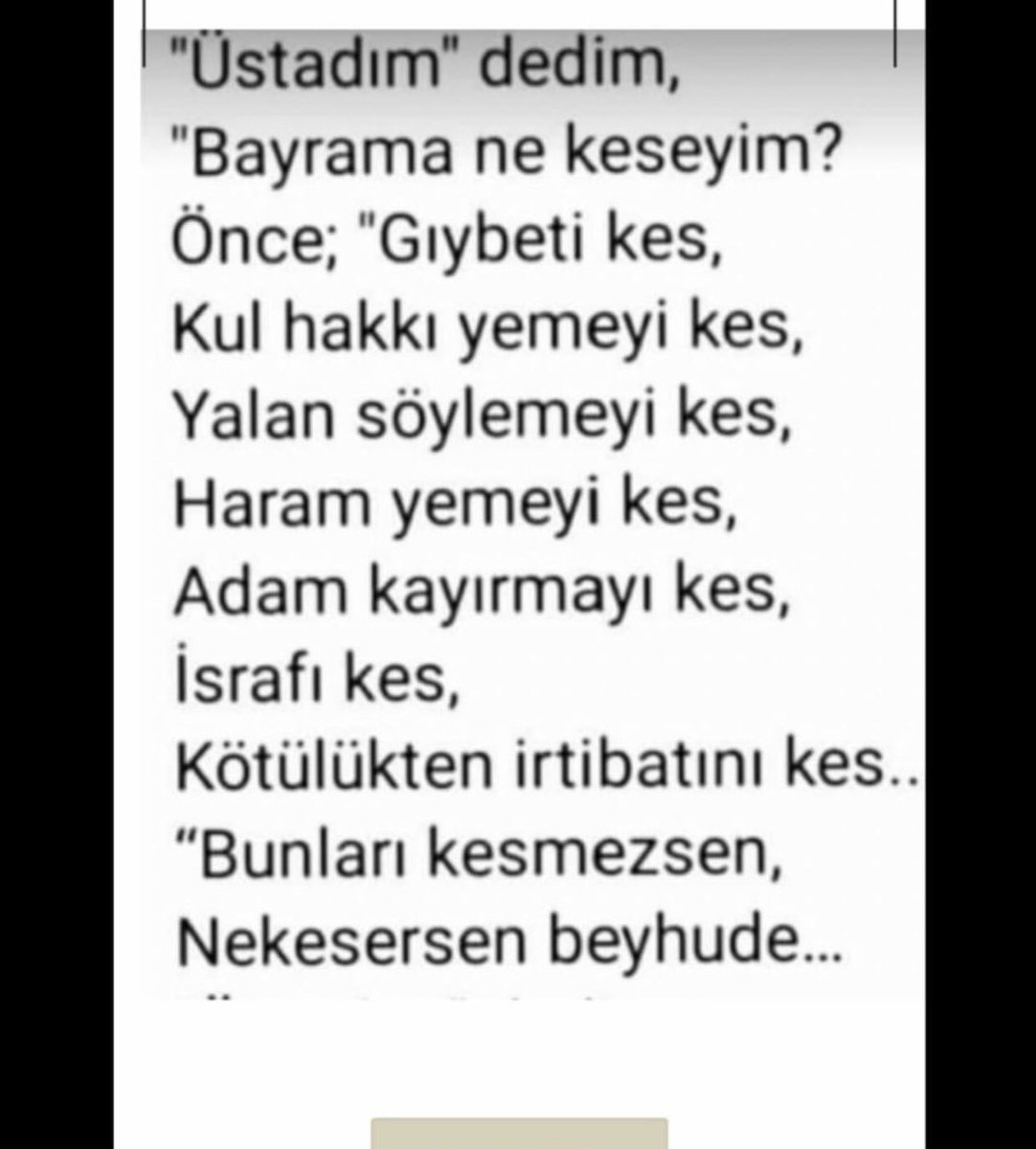 İyi bayramlar #KurbanBayramı