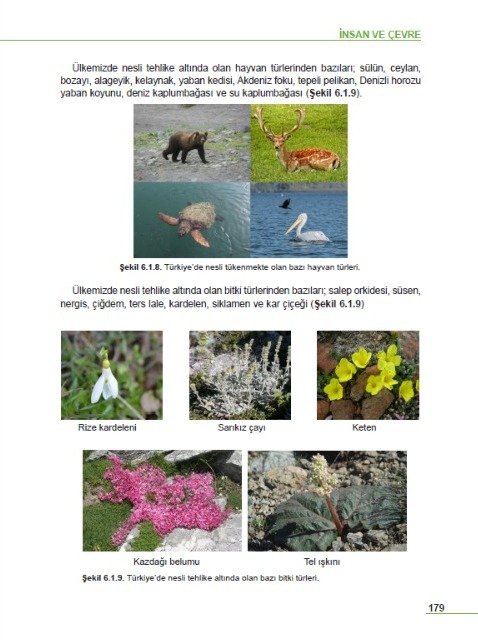 Sadece Adıyaman'ımızda yetişen TEL IŞKINI yardımcı ders kitaplarına da girdi.